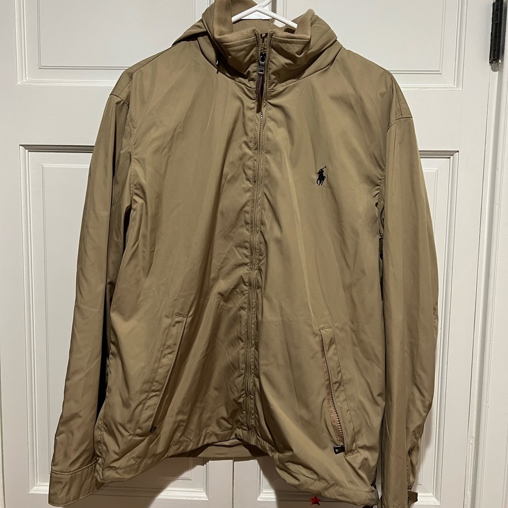 Polo zip up jacket